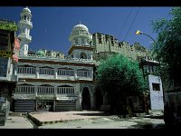 2003-L-Leh-Moshee-02  Moschee  Die Moschee liegt direkt unter dem Palast. Beide wurde anfang 1600 erbaut