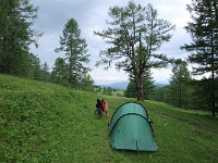 05-056-IMG 7603  ... Schlafplatz mit Ausblick kurz vor dem Paß ...