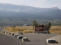 065-Glacier-Nationalpark-Entrance  Glacier Nationalpark Einfahrt