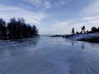 MG 5373  Blick vom Fluß auf den See.