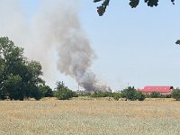 Erntefeuer mit Häserschaden (Budesti)